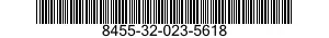 8455-32-023-5618 BADGE,QUALIFICATION 8455320235618 320235618