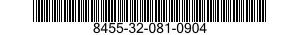 8455-32-081-0904 BADGE,IDENTIFICATION 8455320810904 320810904
