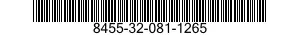 8455-32-081-1265 BADGE,QUALIFICATION 8455320811265 320811265