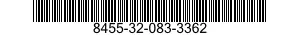 8455-32-083-3362 BADGE,IDENTIFICATION 8455320833362 320833362