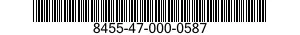 8455-47-000-0587 SCARF,BRANCH OF SERVICE 8455470000587 470000587