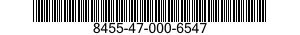 8455-47-000-6547 GORGET,PATCH 8455470006547 470006547