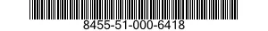 8455-51-000-6418 INSIGNIA,COLLAR,BRANCH OF SERVICE 8455510006418 510006418