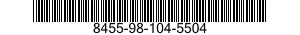 8455-98-104-5504 BADGE,QUALIFICATION 8455981045504 981045504