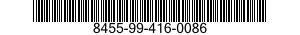 8455-99-416-0086  8455994160086 994160086