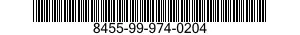 8455-99-974-0204  8455999740204 999740204