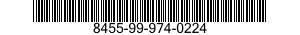 8455-99-974-0224  8455999740224 999740224