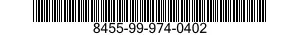 8455-99-974-0402 INSIGNIA,ORGANIZATIONAL 8455999740402 999740402