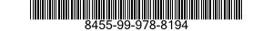8455-99-978-8194 BADGE,QUALIFICATION 8455999788194 999788194