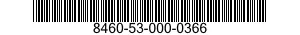 8460-53-000-0366 BAG,GARMENT 8460530000366 530000366