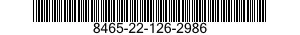 8465-22-126-2986 POUCH 8465221262986 221262986