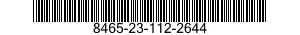 8465-23-112-2644 LEATHER PISTOL CASE 8465231122644 231122644