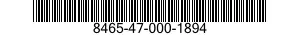 8465-47-000-1894 BELT,INDIVIDUAL EQUIPMENT 8465470001894 470001894