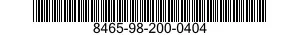 8465-98-200-0404  8465982000404 982000404