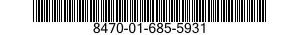 8470-01-685-5931 HELMET,GROUND TROOPS' 8470016855931 016855931