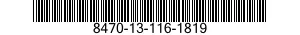 8470-13-116-1819 SHELL,FRAGMENTATION PROTECTIVE BODY ARMOR 8470131161819 131161819