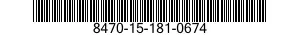 8470-15-181-0674 SHELL,FRAGMENTATION PROTECTIVE BODY ARMOR 8470151810674 151810674