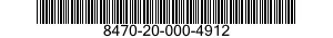 8470-20-000-4912 INSERT,FRAGMENTATION PROTECTIVE BODY ARMOR 8470200004912 200004912
