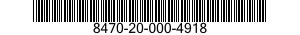 8470-20-000-4918 INSERT,FRAGMENTATION PROTECTIVE BODY ARMOR 8470200004918 200004918