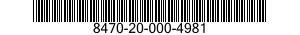 8470-20-000-4981 BODY ARMOR,FRAGMENTATION PROTECTIVE 8470200004981 200004981