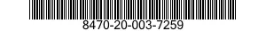 8470-20-003-7259 VISOR,HELMET,EXPLOSIVE ORDNANCE DISPOSAL 8470200037259 200037259