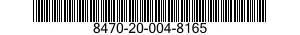 8470-20-004-8165 BODY ARMOR OUTFIT,EXPLOSIVE ORDNANCE DISPOSAL 8470200048165 200048165