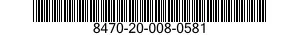 8470-20-008-0581 BODY ARMOR,FRAGMENTATION-SMALL ARMS PROTECTIVE 8470200080581 200080581