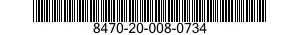 8470-20-008-0734 INSERT,FRAGMENTATION PROTECTIVE BODY ARMOR 8470200080734 200080734