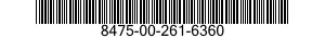8475-00-261-6360  8475002616360 002616360