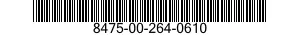 8475-00-264-0610  8475002640610 002640610