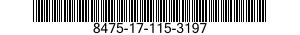 8475-17-115-3197 COVERALLS,CHEMICAL PROTECTIVE 8475171153197 171153197