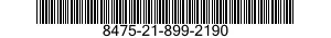 8475-21-899-2190 EARCUP,BLACK 8475218992190 218992190