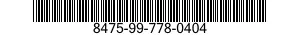 8475-99-778-0404 SEAL,FLYERS' ANTIEXPOSURE COVERALLS NECK 8475997780404 997780404