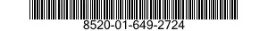 8520-01-649-2724 HAND CLEANER 8520016492724 016492724