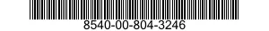 8540-00-804-3246  8540008043246 008043246