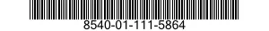 8540-01-111-5864  8540011115864 011115864