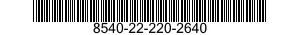 8540-22-220-2640 PAPER,TOILET 8540222202640 222202640