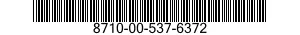 8710-00-537-6372  8710005376372 005376372