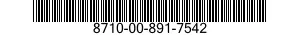 8710-00-891-7542  8710008917542 008917542