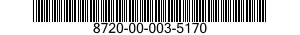 8720-00-003-5170  8720000035170 000035170