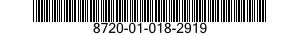 8720-01-018-2919  8720010182919 010182919