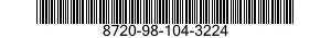 8720-98-104-3224  8720981043224 981043224