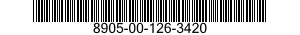 8905-00-126-3420  8905001263420 001263420