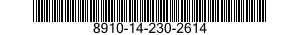 8910-14-230-2614 CHEESE,CHEDDAR,PROCESSED 8910142302614 142302614