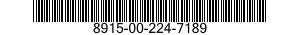 8915-00-224-7189  8915002247189 002247189