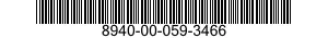 8940-00-059-3466  8940000593466 000593466