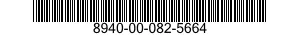 8940-00-082-5664  8940000825664 000825664