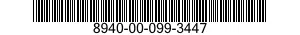 8940-00-099-3447  8940000993447 000993447