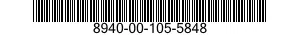8940-00-105-5848  8940001055848 001055848