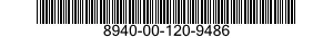 8940-00-120-9486  8940001209486 001209486